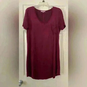 Another Love Suede like dress. Size Large